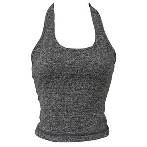 Lululemon power up tank razor back sports bra top in weathered deep coal 6